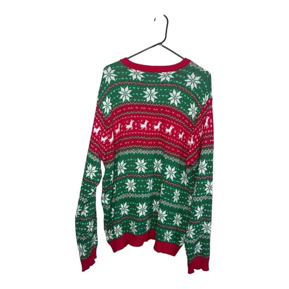 Holiday classics men’s ugly Christmas sweater size large - Picture 4 of 5